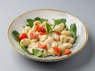 Gnocchi w sosie serowym