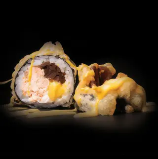 Futomaki w tempurze