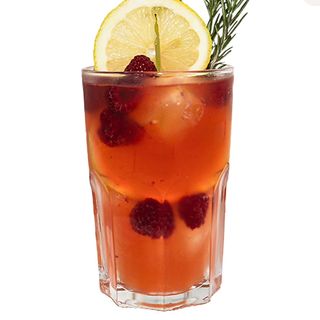 Lemoniada yuzu z maliną