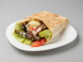 Lawasz z frytkami mały 120g
