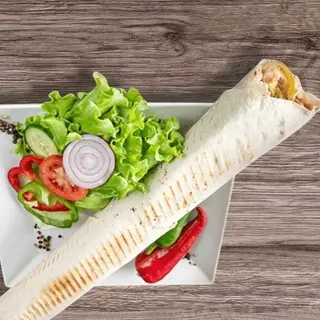 Kebab na cienkim cieście średni