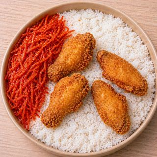 Box z Kimchi Skrzydełka kurczaka