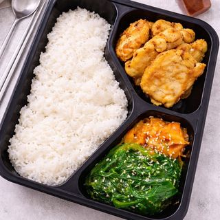 Box z kotletem wieprzowym