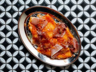 Pasta Paccheri Romesco