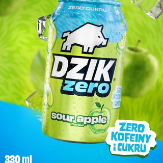 DZIK zero sour apple