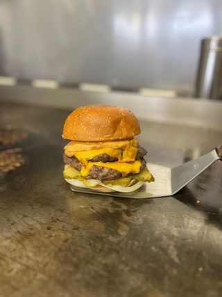 JJ Double American Burger