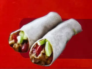 Kebab tortilla średni
