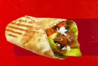 Kebab pita mały