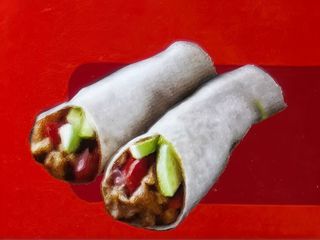 Kebab tortilla special