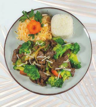 Wołowina z brokułami