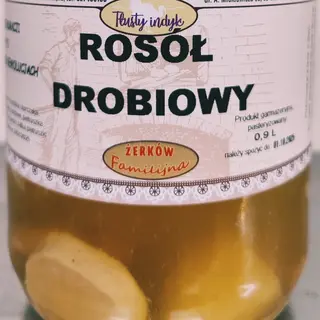 Rosół drobiowy /indyk-kurczak/0,9l-słoik