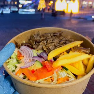 Kubełek box kebab standard