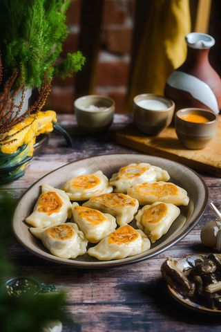 Pierogi Grzybobranie (wegańskie)
