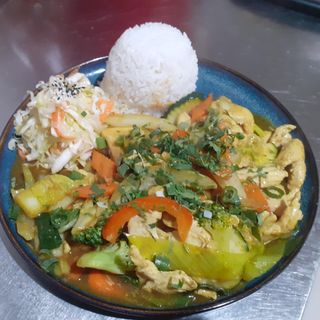 Wieprzowina w curry żółtym