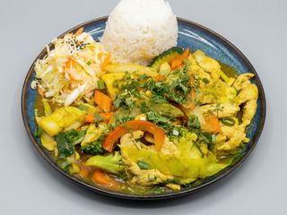 Wieprzowina w curry żółtym