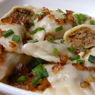 Pierogi z mięsem wieprzowym 8 szt