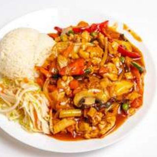 Zestaw wołowina słodko-kwaśna 550 gr