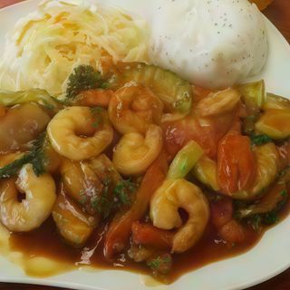 Zestaw krewetki pikantne 550 gr