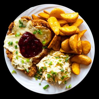 Schabowy w panierce Zbójnicki