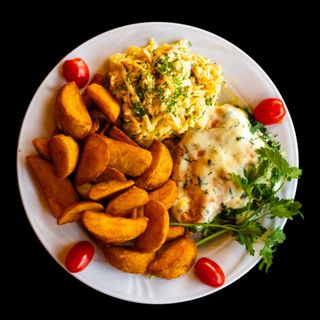 Filet z piersi w sosie śmietanowym
