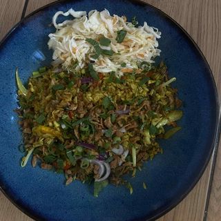 Ryż smażony z wołowiną