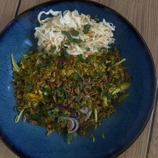 Ryż smażony z krewetkami