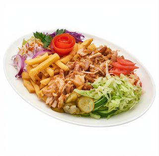 Kebab talerz bez frytek