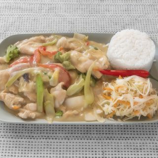 Curry żółte z warzywami