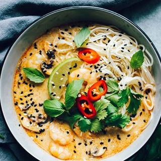 Zupa Laksa  z krewetkami 450 ml