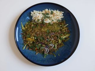 Ryż smażony z wołowiną