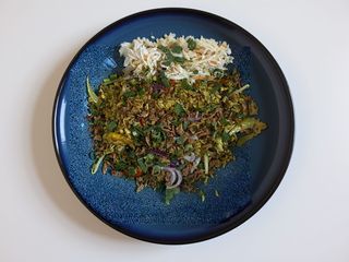 Ryż smażony z kurczakiem