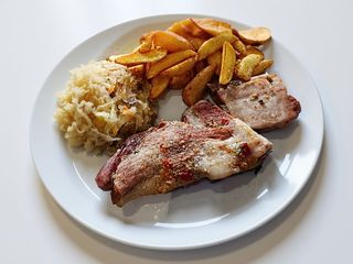 Żeberko pieczone