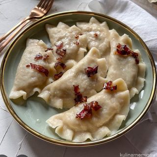 Pierogi z kapustą i grzybami