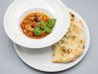 Gamberi al Vino Bianco