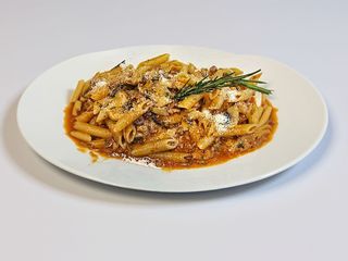Penne salsiccia e funghi 500g