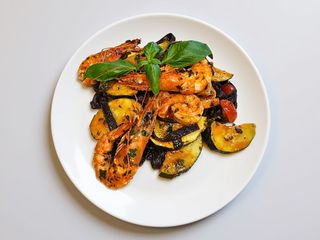 Tagliatelle gamberi e zucchine 360g