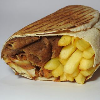 Tortilla Wege Z Felafel..