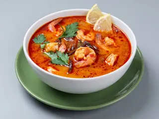 Tom Kha z krewetkami