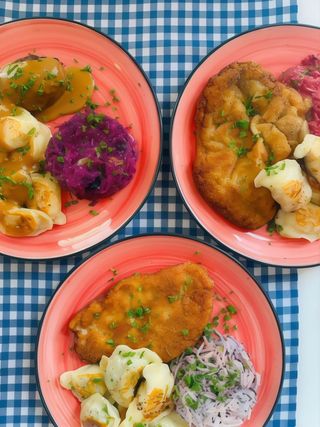 Podwójny kotlet ze schabu i karkówki