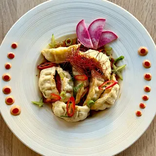 Pierożki gyoza z krewetkami (7 szt.)