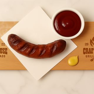 Kiełbaska smażona "BBQ style"