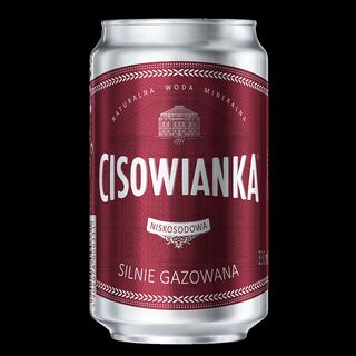 Woda minerlana "Cisowianka" gaz 330ml