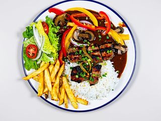 Shoarma wieprzowa z serem