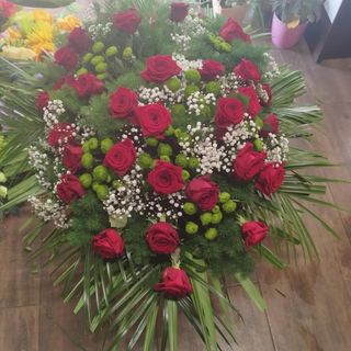 Duży piękny wieniec