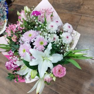 Bukiet z kwiatów miedzianych