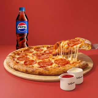 Zestaw pizza średnia 32cm + Pepsi za 5 zł.