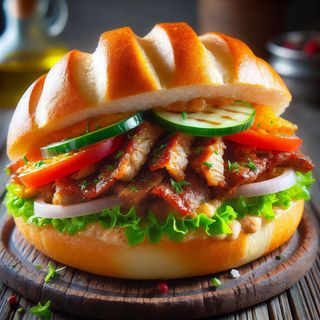 Kebab w Bułce