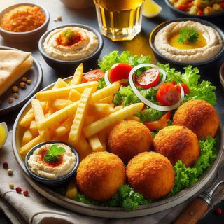 Super Talerz Falafel