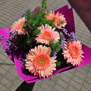 Bukiet z gerber (5szt)