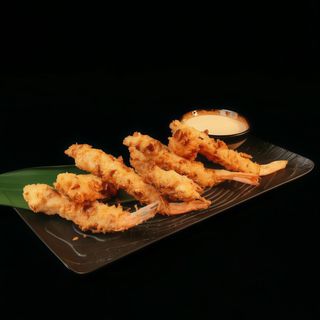 Krewetki w tempurze 7 szt.